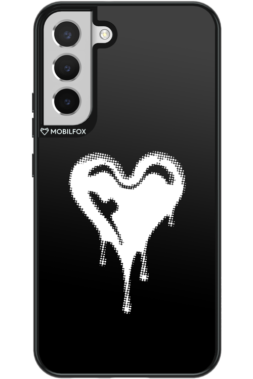 Heart Black - Samsung Galaxy S22+