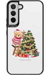 Christmas Bear (Transparent) - Samsung Galaxy S22+