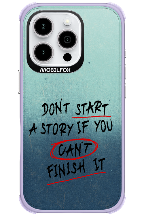Don't Start 2.0 - Apple iPhone 16 Pro