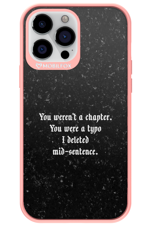 A Typo - Apple iPhone 13 Pro Max