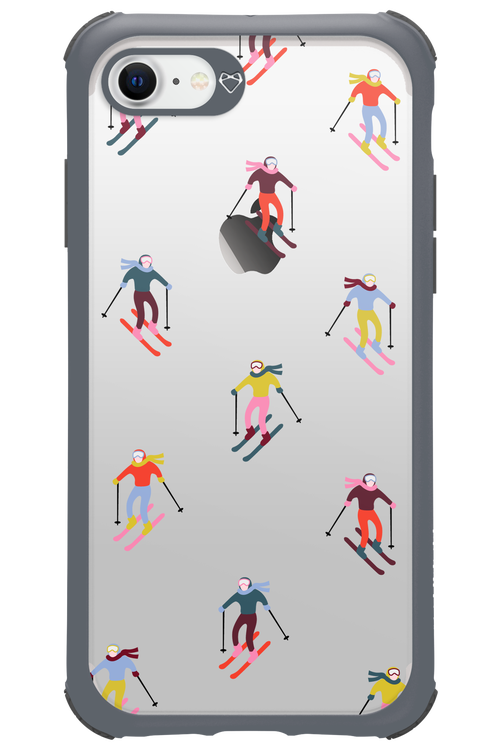 Snow Motion (Transparent) - Apple iPhone 7