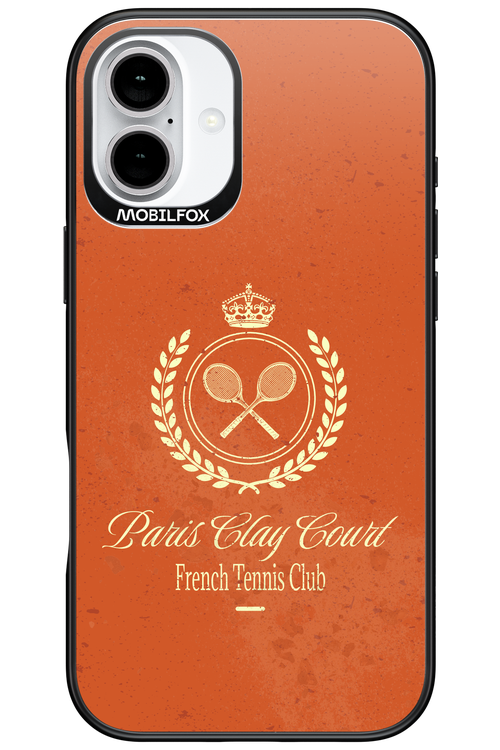 Paris Clay Court Club 2.0 - Apple iPhone 16 Plus