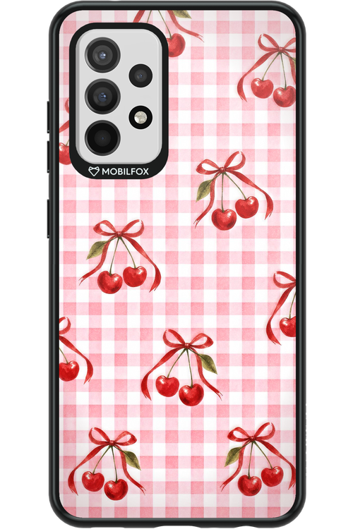 Pink Cherry Checked 2.0 - Samsung Galaxy A52 / A52 5G / A52s