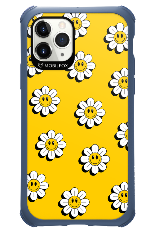 Smiley Flowers - Apple iPhone 11 Pro