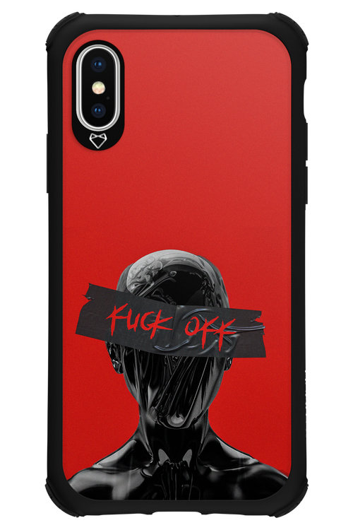 F off - Apple iPhone X