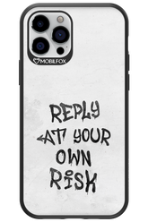 At Your Own Risk 2.0 - Apple iPhone 12 Pro