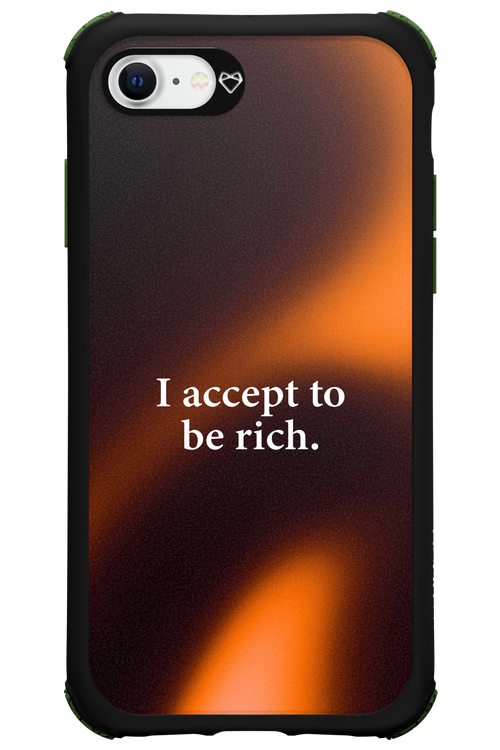 I accept to be rich - Apple iPhone SE 2022
