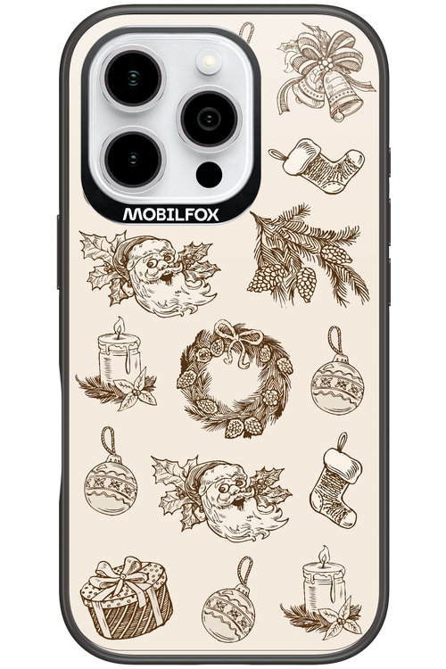 Christmas Paper - Apple iPhone 16 Pro