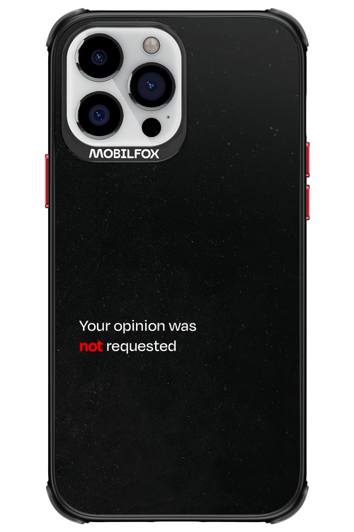 Not Requested 2.0 - Apple iPhone 13 Pro Max