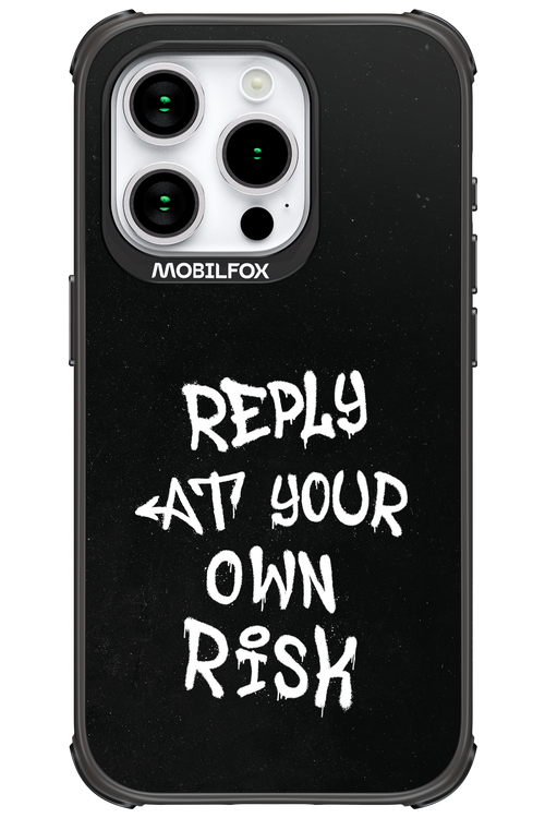 Risk Black 2.0 - Apple iPhone 15 Pro