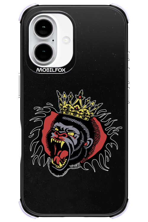 Monkey Rage Black - Apple iPhone 16