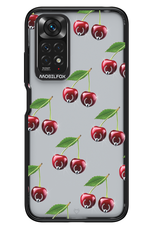 Spicy Cherries Transparent - Xiaomi Redmi Note 11/11S 4G