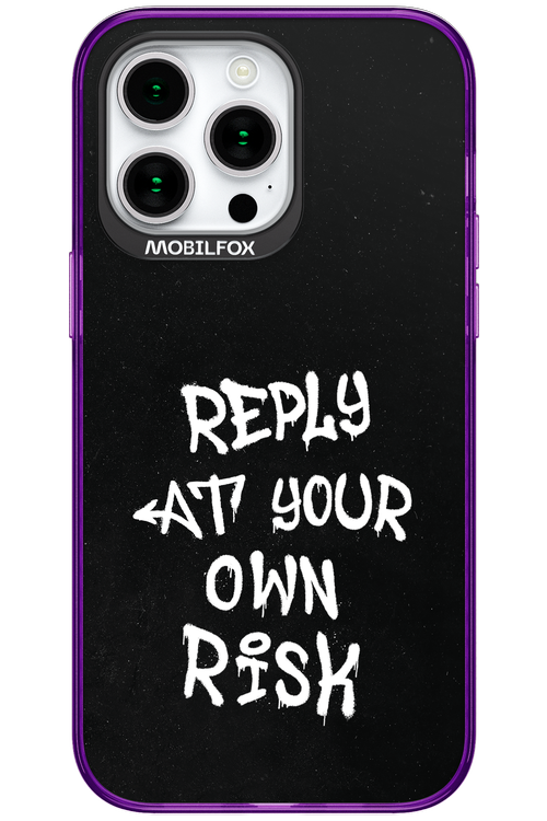 Risk Black 2.0 - Apple iPhone 15 Pro Max