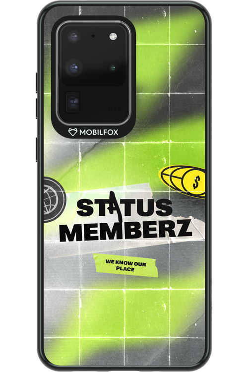 Status Memberz - Samsung Galaxy S20 Ultra 5G