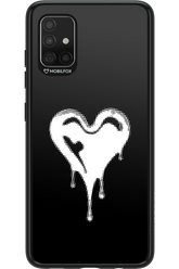 Heart Black - Samsung Galaxy A51