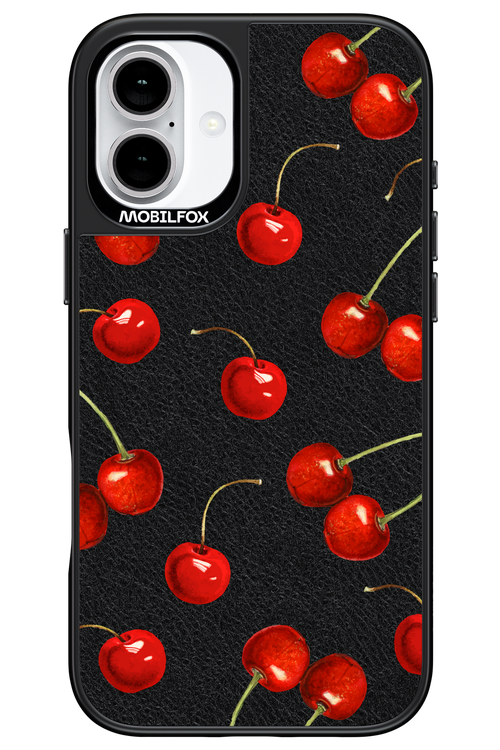 Cherry Leather - Apple iPhone 16 Plus