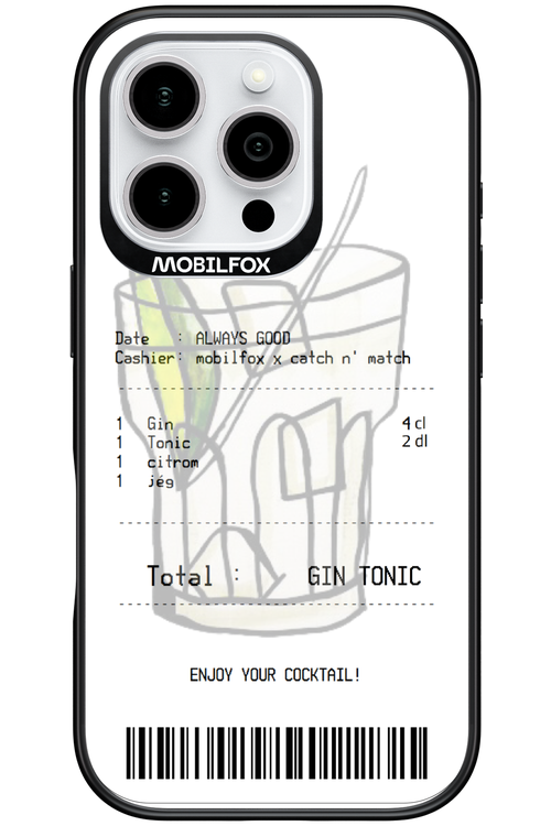 gin tonic - Apple iPhone 16 Pro