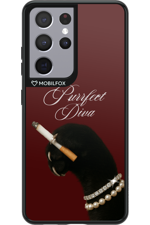 Purrfect Diva - Samsung Galaxy S21 Ultra
