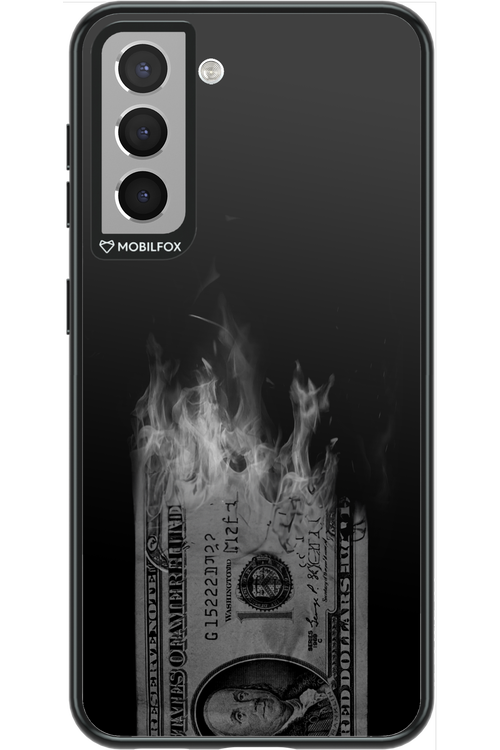Money Burn B&W 2.0 - Samsung Galaxy S21