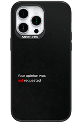 Not Requested 2.0 - Apple iPhone 15 Pro Max