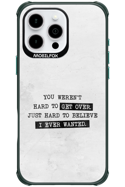 Hard to Believe 2.0 - Apple iPhone 16 Pro Max