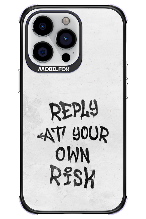 At Your Own Risk 2.0 - Apple iPhone 13 Pro