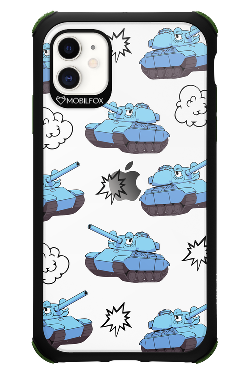Tank Guy Transparent - Apple iPhone 11