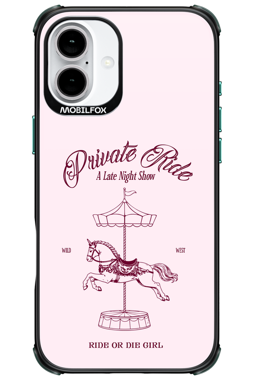 Private Ride 2.0 - Apple iPhone 16 Plus