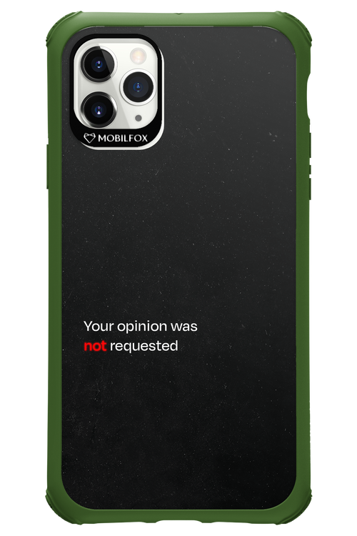 Not Requested 2.0 - Apple iPhone 11 Pro Max