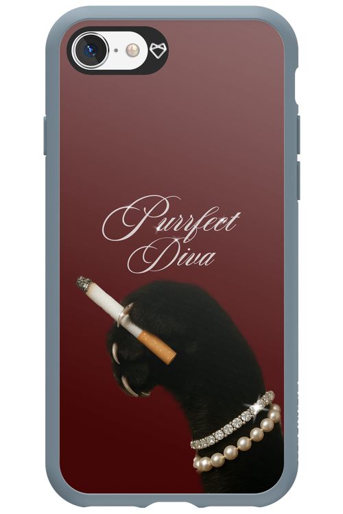 Purrfect Diva - Apple iPhone SE 2022