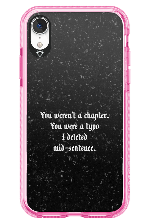 A Typo - Apple iPhone XR