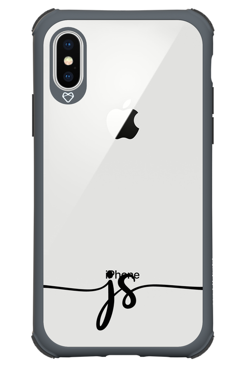 JS Monogram - Apple iPhone XS