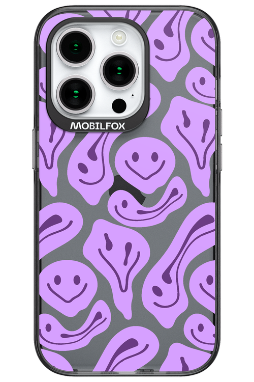 Fluid Smiley Purple - Apple iPhone 15 Pro