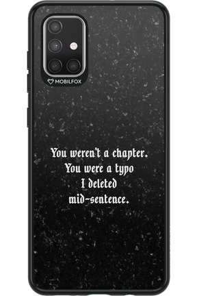 A Typo - Samsung Galaxy A71