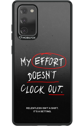 My Effort 2.0 - Samsung Galaxy Note 20