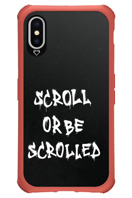 Scroll Black 2.0 - Apple iPhone X