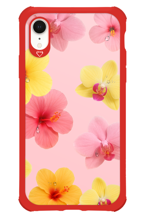 Sunset Flowers - Apple iPhone XR