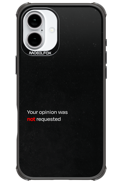 Not Requested 2.0 - Apple iPhone 16 Plus