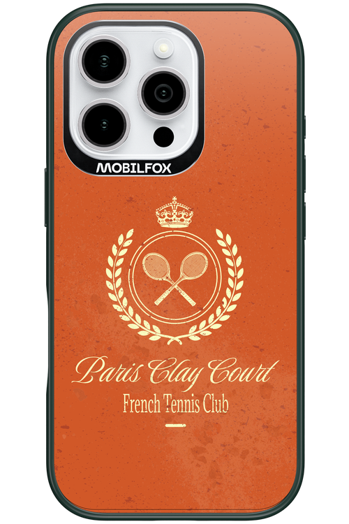 Paris Clay Court Club 2.0 - Apple iPhone 16 Pro