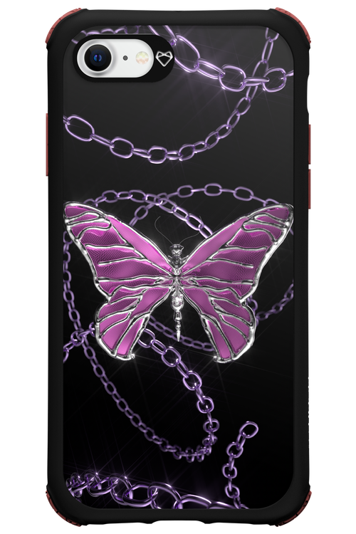 Butterfly Necklace - Apple iPhone 7