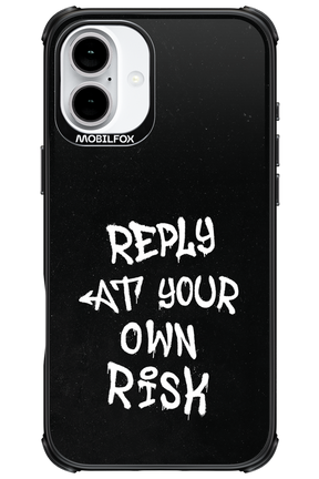 Risk Black - Apple iPhone 16 Plus