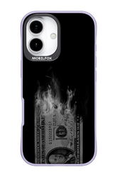 Money Burn B&W - Apple iPhone 17