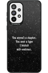 A Typo - Samsung Galaxy A73