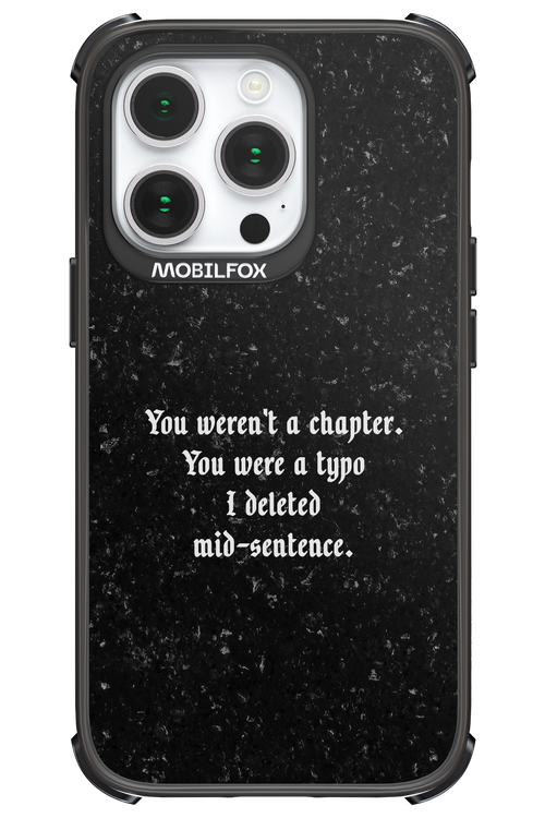 A Typo - Apple iPhone 14 Pro