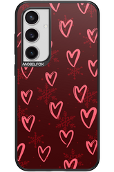 Christmas Hearts - Samsung Galaxy S24+