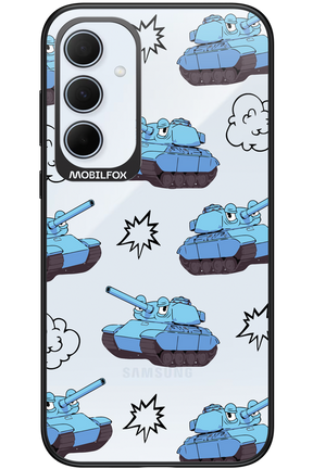Tank Guy Transparent 2.0 - Samsung Galaxy A35