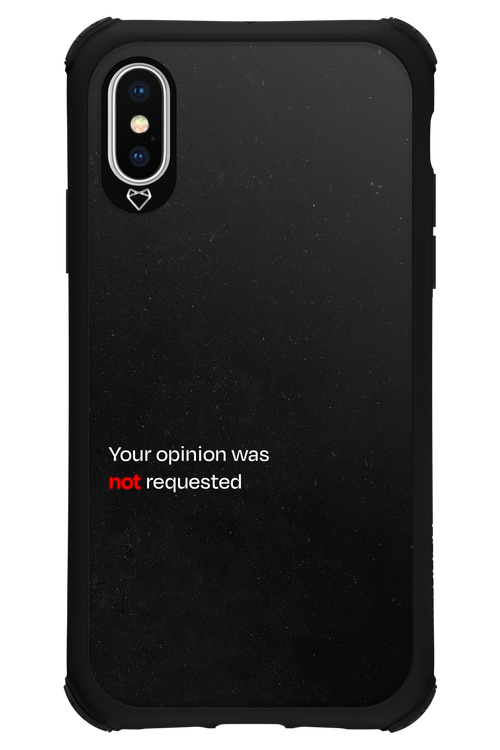 Not Requested 2.0 - Apple iPhone X