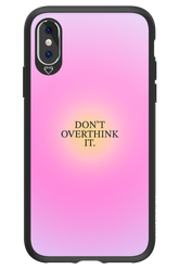 Don't Overthink It - Apple iPhone X