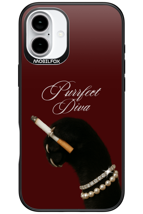 Purrfect Diva - Apple iPhone 16 Plus