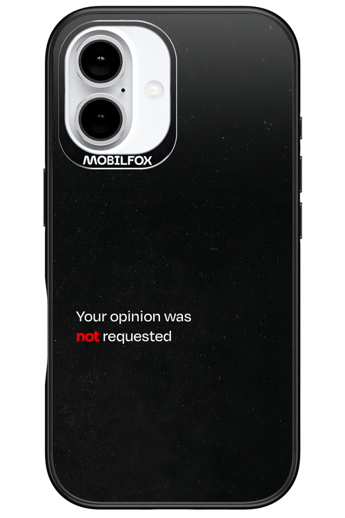 Not Requested 2.0 - Apple iPhone 16